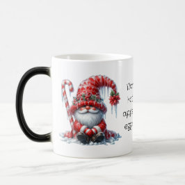Maak je eigen vrolijke pepermunt Kerstgnome Magische Mok