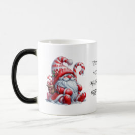 Maak je eigen vrolijke pepermunt Kerstgnome Magische Mok