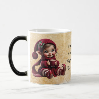 Maak je eigen vrolijke vintage kerstkabouter magische mok