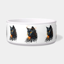 Maak Je Eigen Vurige Zwarte Katten Borstbeeld