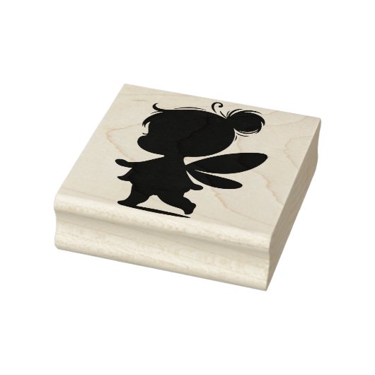 Maak Je Eigen Wandelende Fee Meisje Rubberstempel (Stempel)