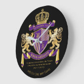 Maak je eigen wapenschild grote klok (Hoek)