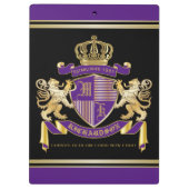 Maak je eigen wapenschild klembord (Achterkant)