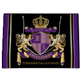 Maak je eigen wapenschild large cadeautasje (Voorkant)