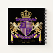 Maak je eigen wapenschild notitieboek (Achterkant)