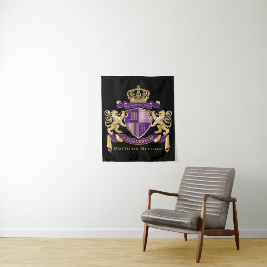 Maak je eigen wapenschild wandkleed (In situ)