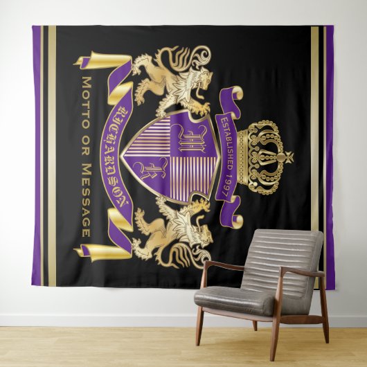 Maak je eigen wapenschild wandkleed (In Situ (horizontaal))