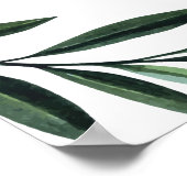 Maak Je Eigen Watercolor Groene Poster (Hoek)