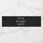 Maak Je Eigen Waterfles Etiket (Enkel label)