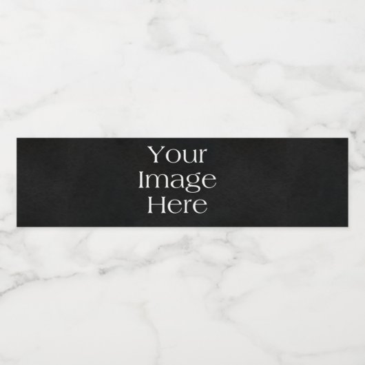 Maak Je Eigen Waterfles Etiket (Enkel label)