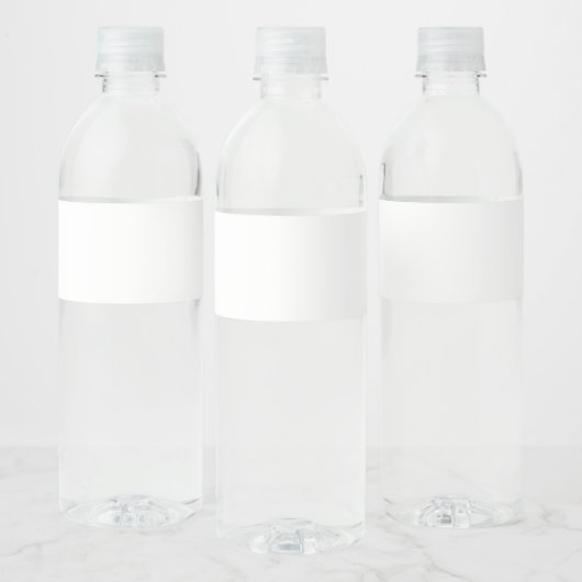 Maak je eigen waterfles etiket (Flessen)