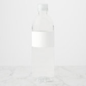 Maak je eigen waterfles etiket (Voorkant)