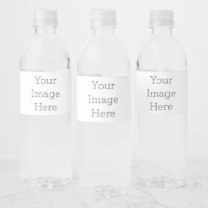 Maak je eigen waterfles etiket