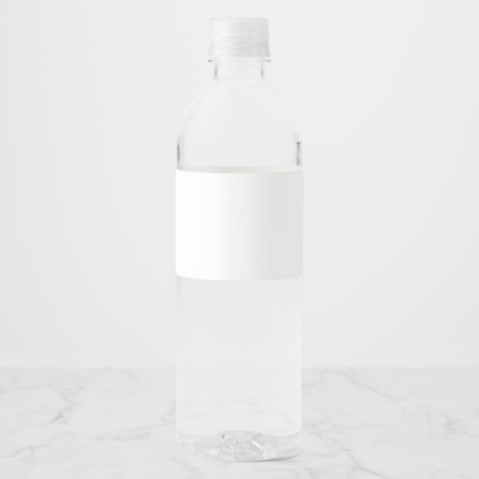 Maak je eigen waterfles etiket (Voorkant)