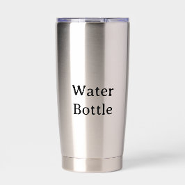 Maak je eigen waterfles van 600 ml geïsoleerde drinkbeker