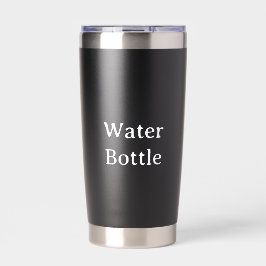 Maak je eigen waterfles van 600 ml geïsoleerde drinkbeker