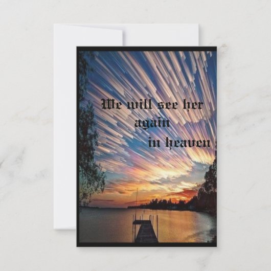 maak je eigen wenskaarten aankondiging (Voorkant)