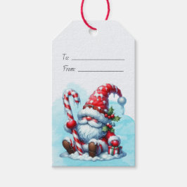Maak Je Eigen Westerse Pepermunt Kerstkabouter Cadeaulabel