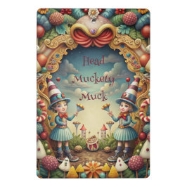 Maak Je Eigen Whimsical Tweedle Meisjes Mini Klembord