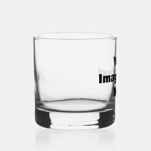 Maak je eigen whisky glas (Rechts)