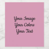 Maak je Eigen Wijn Etiket (Enkel label)