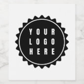 Maak je eigen wijn etiket (Enkel label)