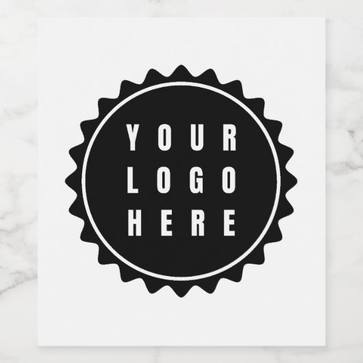 Maak je eigen wijn etiket (Enkel label)