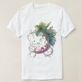 Maak je eigen wijnranken-maanwreath t-shirt