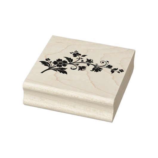 Maak Je Eigen Wilde Bloemsteel Rubberstempel (Stempel)