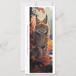 Maak Je Eigen Wilde Caracal Bladwijzerkaart