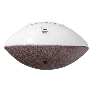 Maak je eigen wit american football