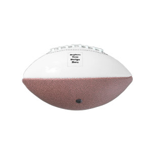 Maak je eigen wit american football