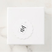 Maak je eigen wit bedankjes labels (In situ)