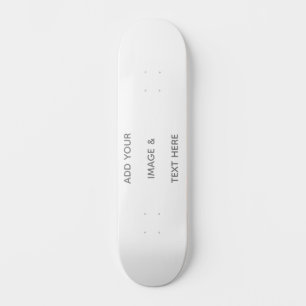 Maak Je Eigen wit  Bewaar De Datum Persoonlijk Skateboard
