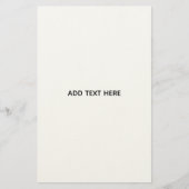 Maak je eigen wit briefpapier (Voorkant)
