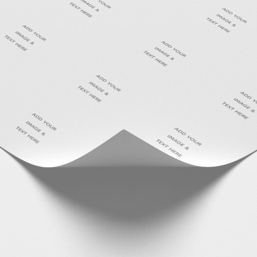 Maak je eigen wit cadeaupapier (Hoek)