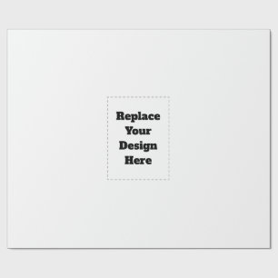 Maak je eigen wit cadeaupapier