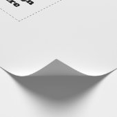 Maak je eigen wit cadeaupapier (Hoek)
