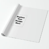 Maak je eigen wit cadeaupapier (Uitgerold)