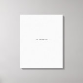 Maak je eigen wit canvas afdruk (Voorkant)