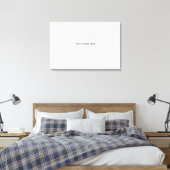 Maak je eigen wit canvas afdruk (Insitu (Slaapkamer))