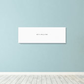 Maak je eigen wit canvas afdruk (Insitu (Houten vloer))