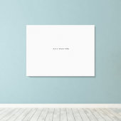 Maak je eigen wit canvas afdruk (Insitu (Houten vloer))