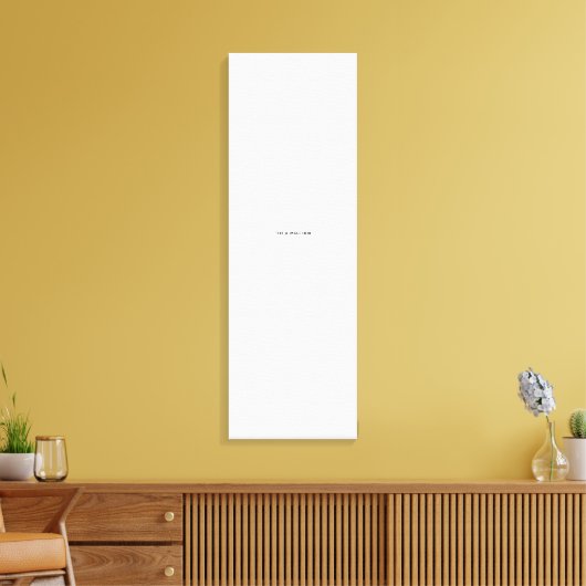 Maak je eigen wit canvas afdruk (Insitu (Woonkamer))