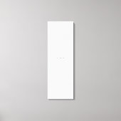 Maak je eigen wit canvas afdruk (Voorkant)