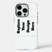 Maak je eigen wit Case-Mate iPhone case (Achterkant)