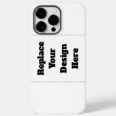 Maak Je Eigen wit Case-Mate iPhone Case (Achterkant)