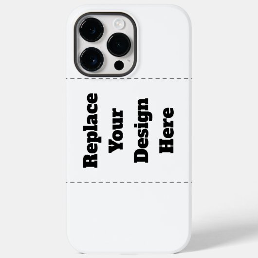 Maak Je Eigen wit Case-Mate iPhone Case (Achterkant)