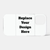 Maak je eigen wit Case-Mate iPhone case (Achterkant (horizontaal))