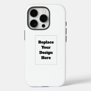 Maak je eigen wit iPhone 16 pro hoesje